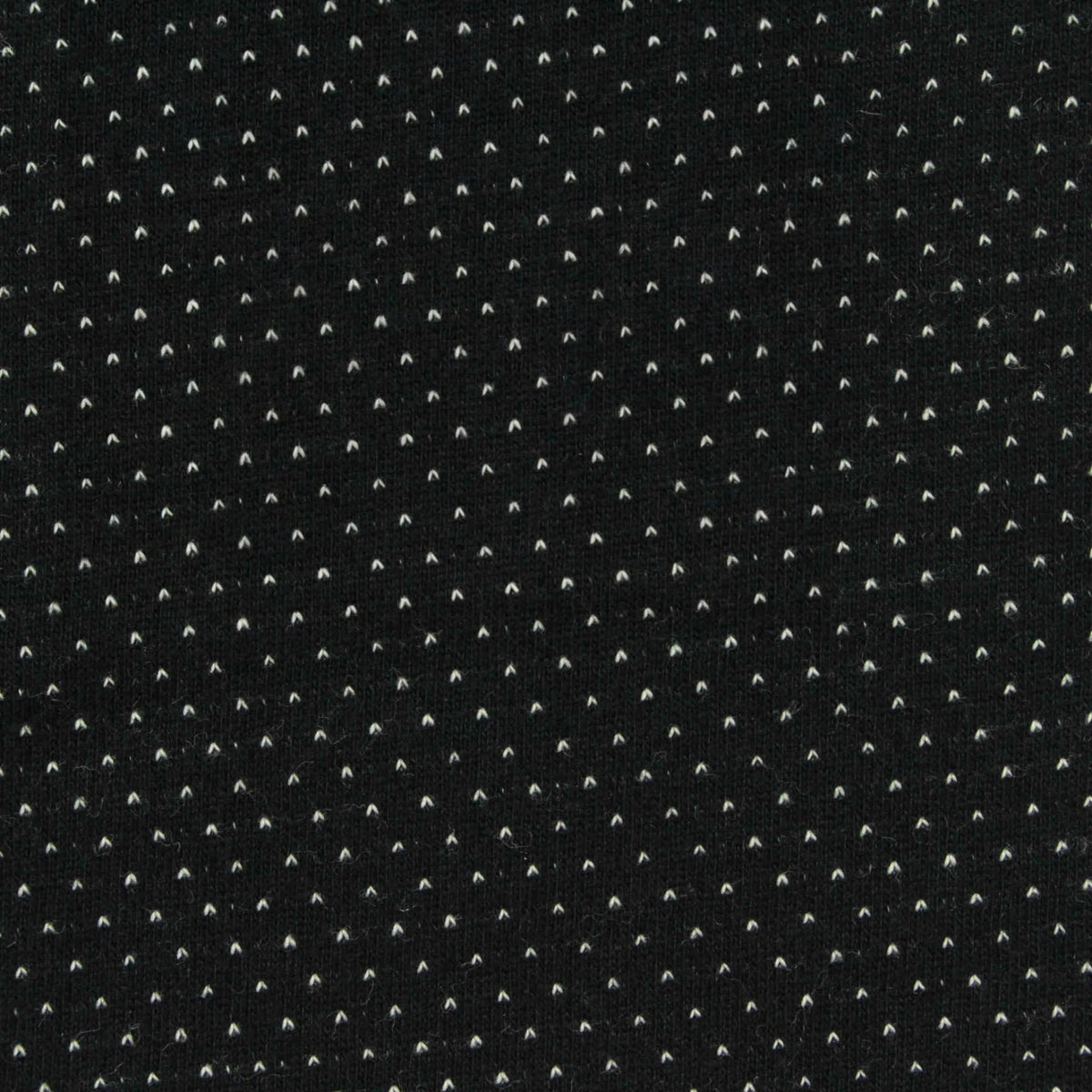 White Dots Jersey Knit, Cotton, 150 gsm