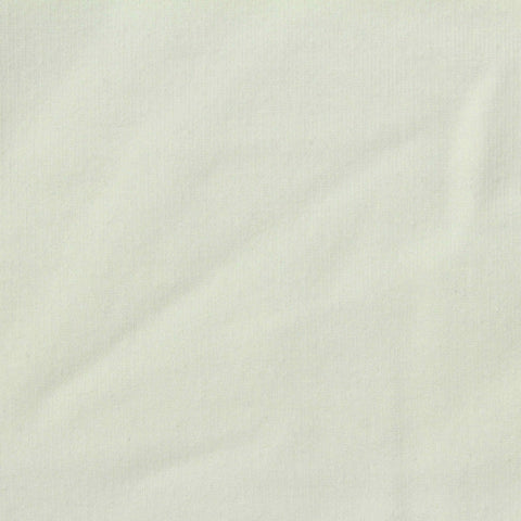 Cotton Stretch French Terry Fabric, 235 gsm, 180 cm — White
