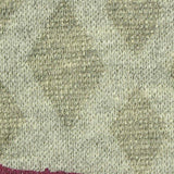 Burgundy Stripe French Terry, Poly-Cotton — texture