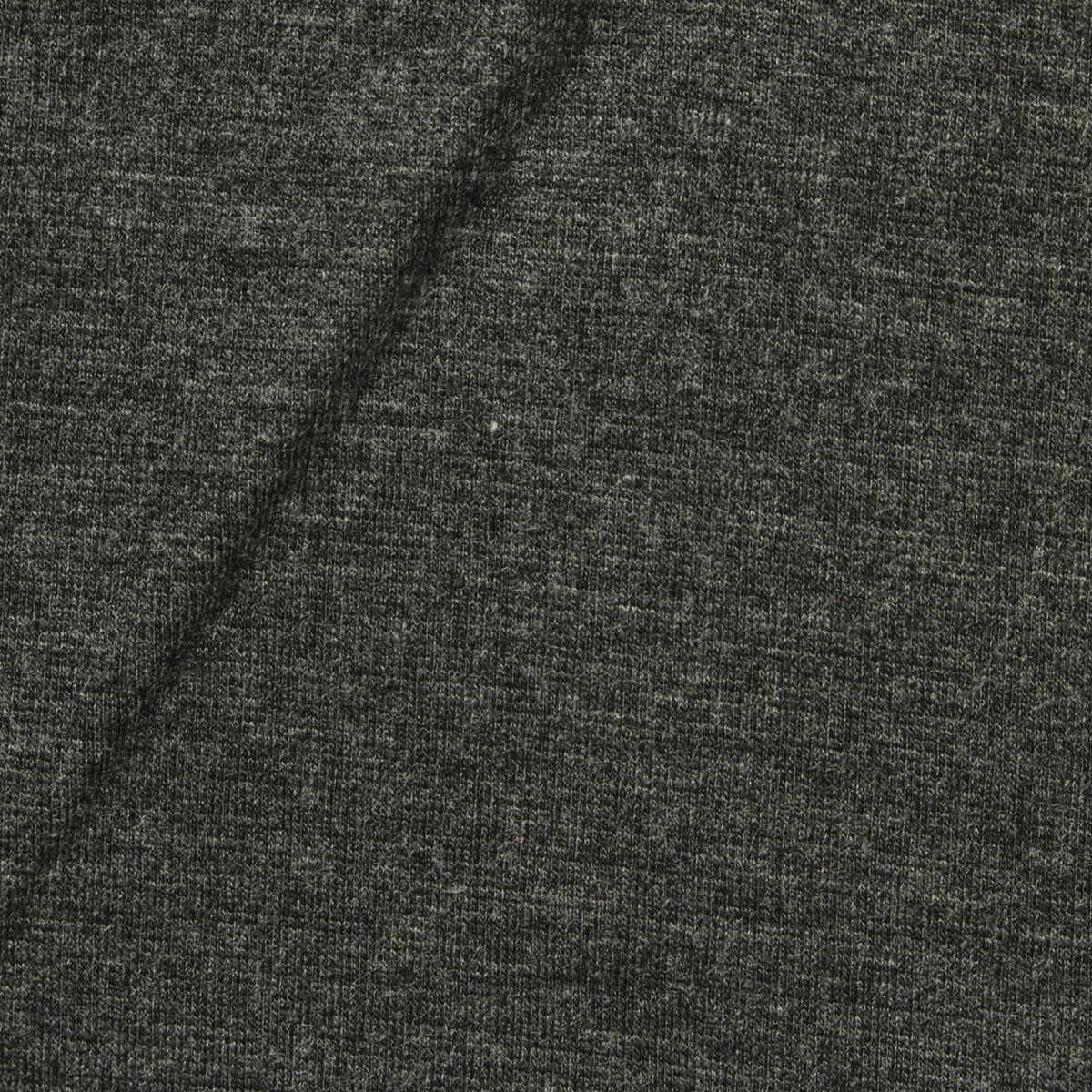 Dark Grey Marl Ponte Knit, Viscose, 275 gsm