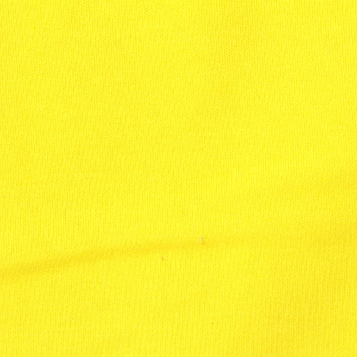 Cotton Stretch Interlock Knit Fabric, 290 gsm, 155 cm — Yellow