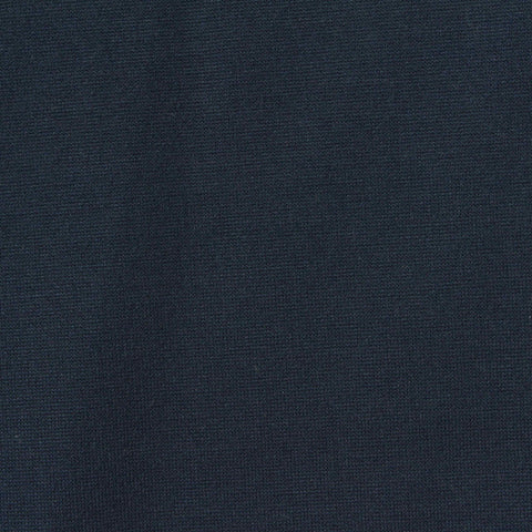 Viscose Nylon Stretch Ponte Knit Fabric, 380 gsm, 160 cm — Navy