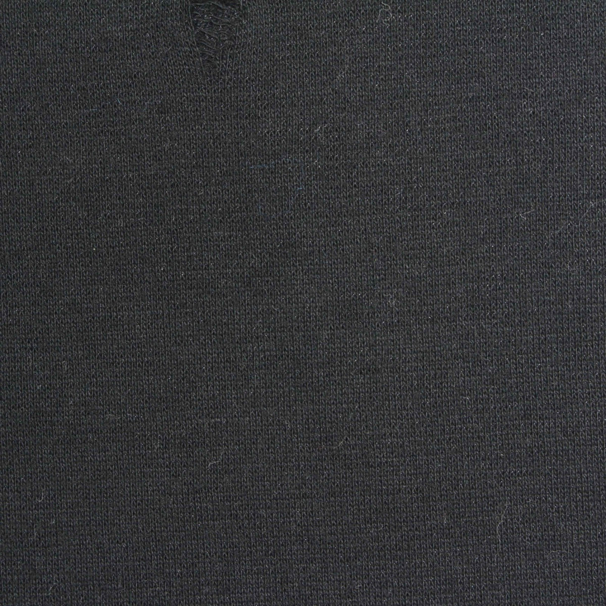 Cotton Polyester Piqué Knit Fabric, 230 gsm, 157 cm — Black