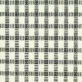 Black Textured-Check Ponte Knit, Poly-Viscose — texture