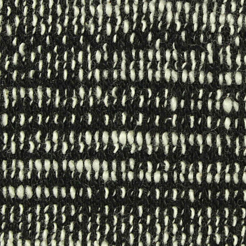 Black Marl French Terry, Poly-Cotton, 310 gsm
