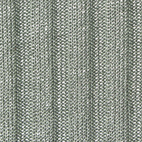 Polyester Stretch Rib Knit Fabric, 190 gsm, 160 cm — Grey