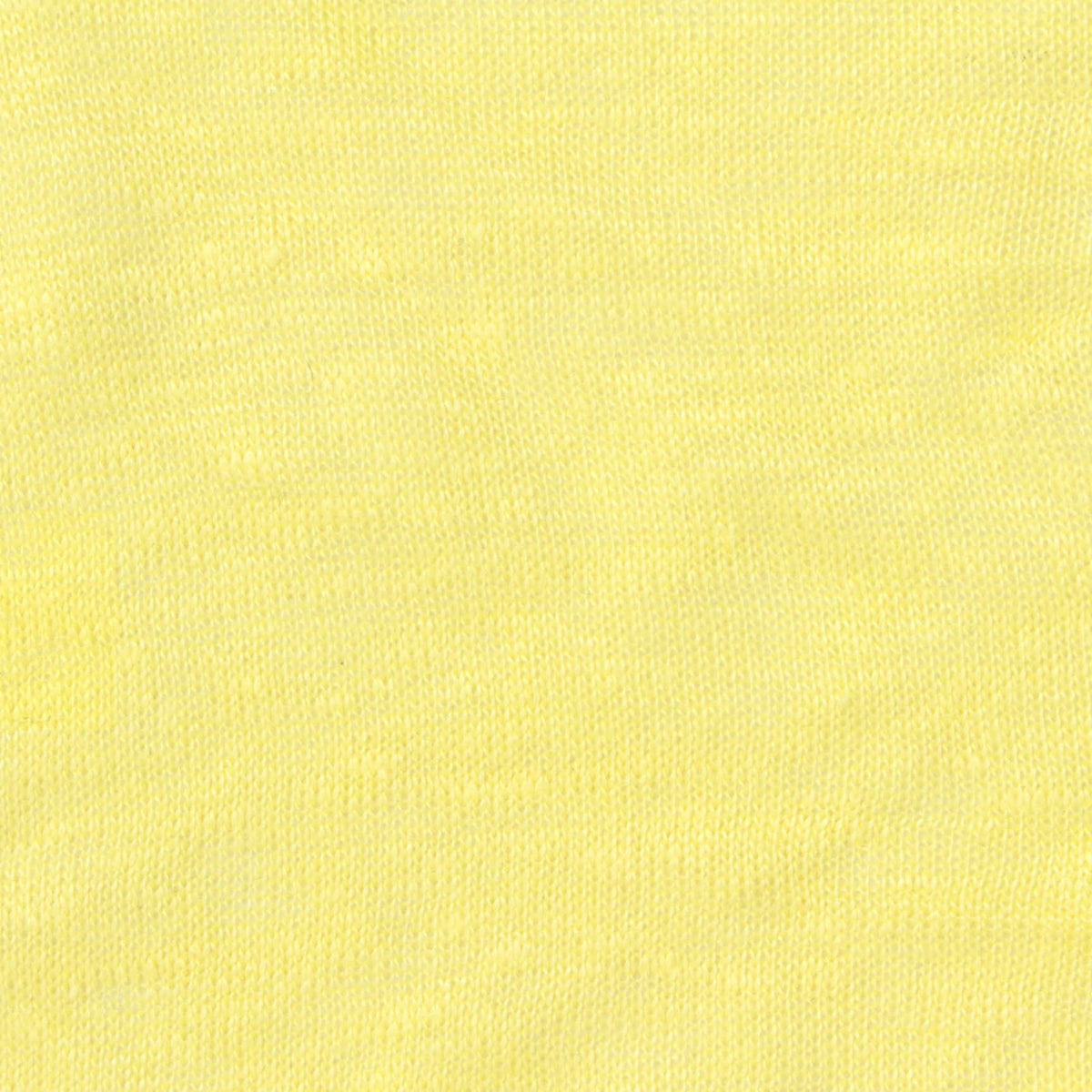 100% Linen Jersey Knit Fabric, 160 gsm, 165 cm — Yellow
