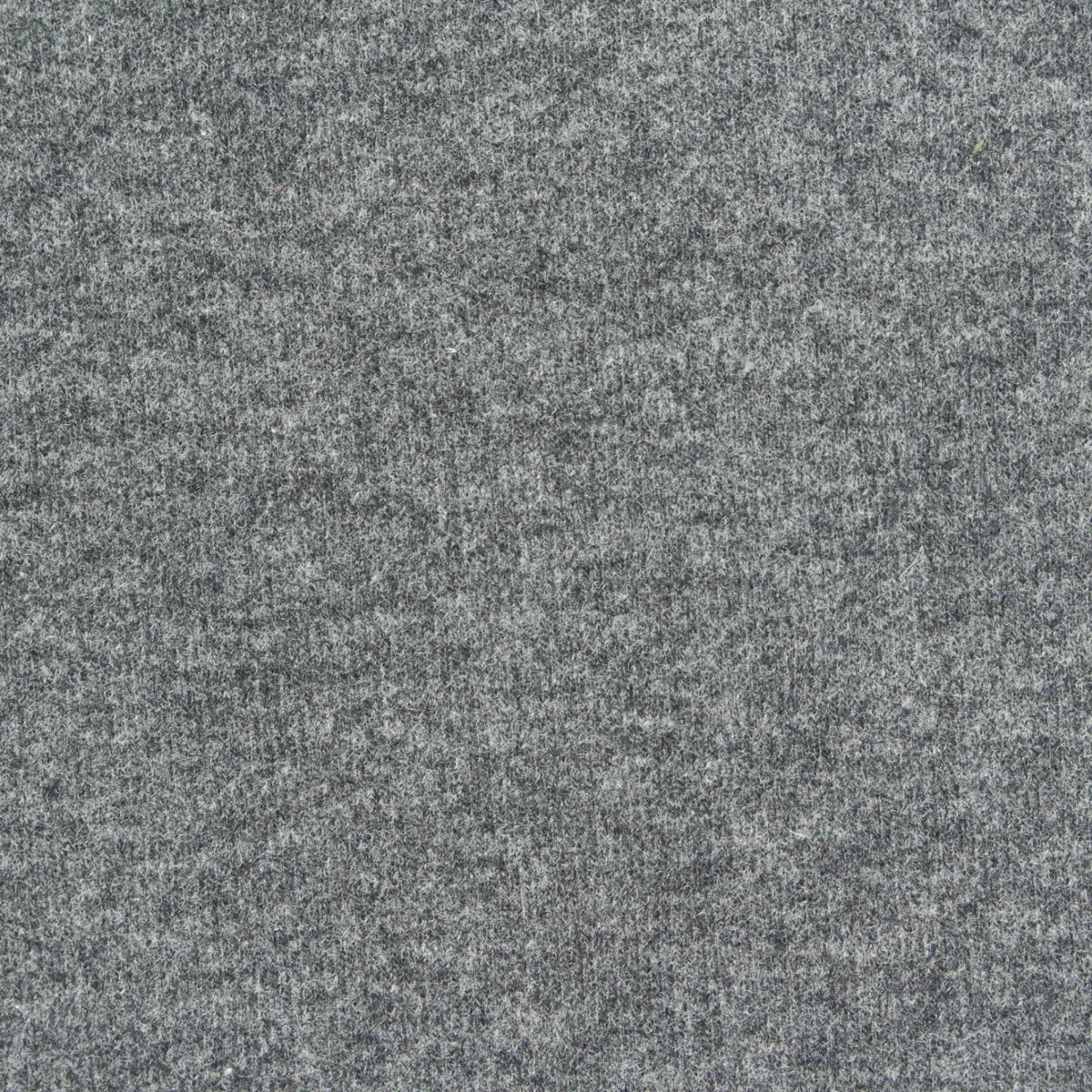 Grey Marl Rib Knit, Poly-Cotton, 270 gsm