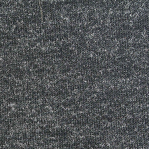 Dark Grey Marl Jersey Knit, Viscose-Poly, 240 gsm