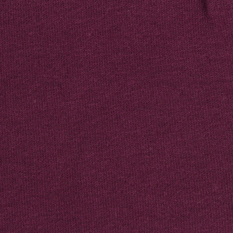 Polyester Cotton Stretch French Terry Fabric, 440 gsm, 178 cm — Purple