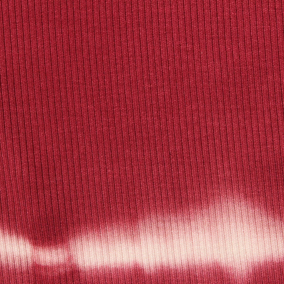 Red Abstract Rib Knit, Viscose