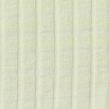 Viscose Stretch Rib Knit Fabric, 280 gsm, 130 cm — White — texture