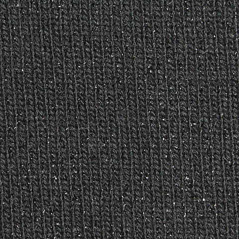 Dark Grey Marl Jersey Knit, Polyester, 220 gsm, 155 cm