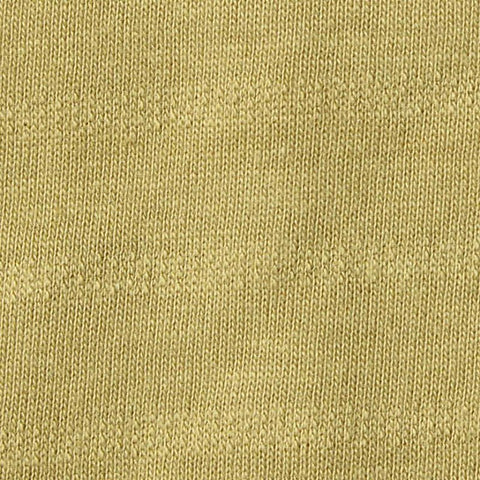 Khaki Horizontal-Stripe Jersey Knit, Cotton