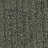 Dark Grey Marl Rib Knit, Poly-Viscose