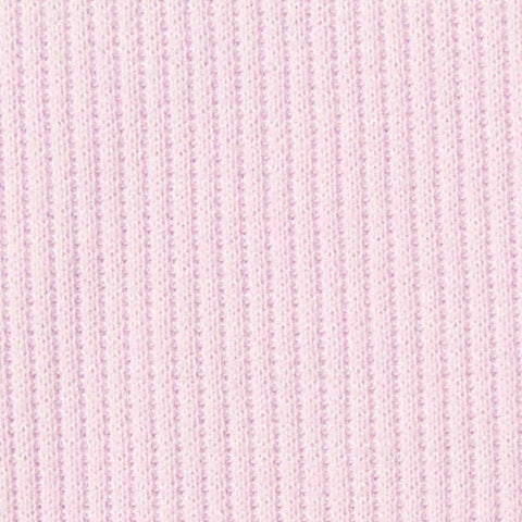 Light Pink Rib Knit, Poly-Cotton
