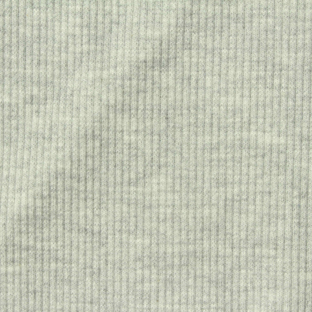 Polyester Cotton Stretch Rib Knit Fabric, 380 gsm, 150 cm — Grey