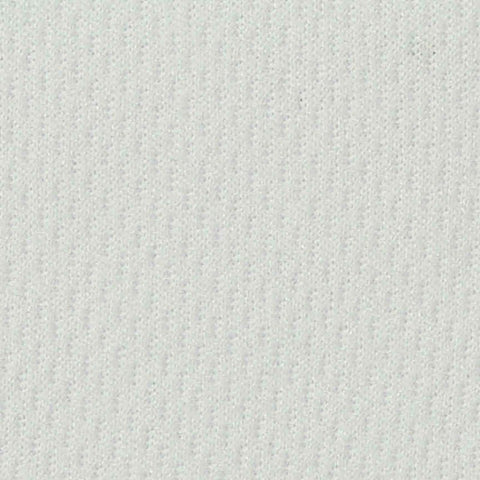 100% Polyester Birdseye Knit Fabric, 140 gsm, 152 cm — White