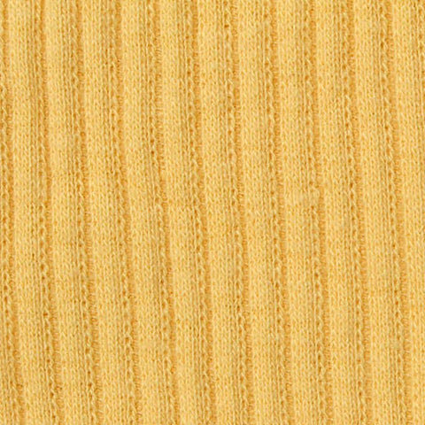 Rib Knit Fabric, 225 gsm, 115 cm — Yellow