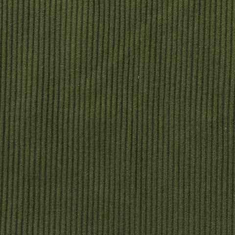 Brushed Polyester Stretch Milk Silk Knit Fabric, 200 gsm, 160 cm — Green