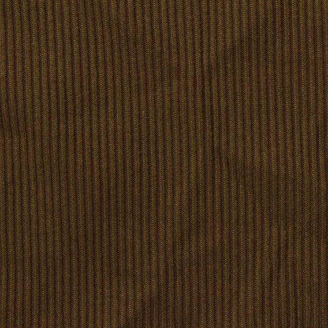 Brushed Polyester Stretch Milk Silk Knit Fabric, 200 gsm, 160 cm — Brown