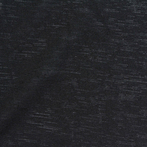 Black Heathered-Marl Knit, Polyester, 125 gsm