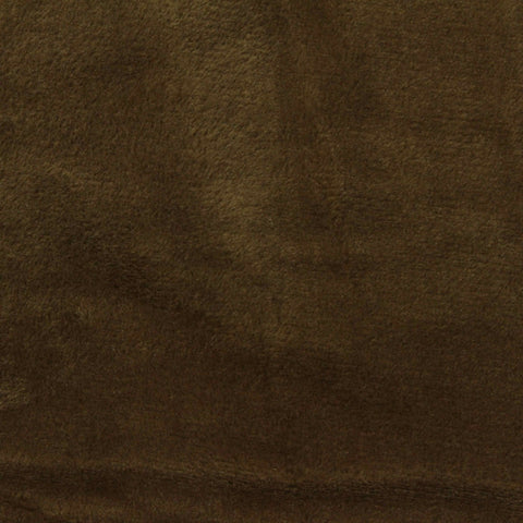 Polyester Velvet Fabric, 240 gsm, 175 cm — Khaki