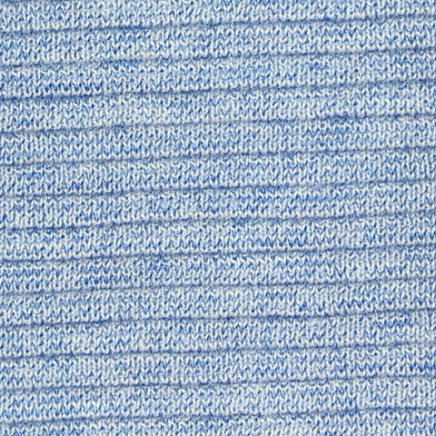 Light Blue Heathered-Marl Knit, Poly-Viscose
