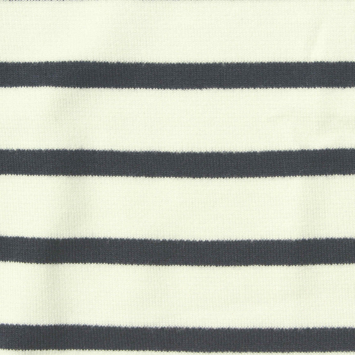 Dark Grey Horizontal-Stripe Ponte Knit, Polyester