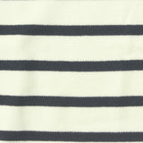 Dark Grey Horizontal-Stripe Ponte Knit, Polyester