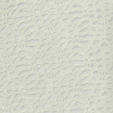 Jacquard Polyester Stretch Knit Fabric, 150 gsm, 150 cm — White