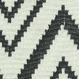 Dark Grey Zigzag Jacquard, Polyester — texture