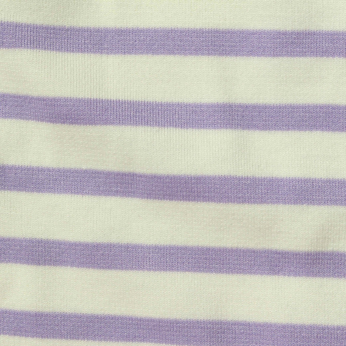 Striped Viscose Polyester Stretch Ponte Knit Fabric, 340 gsm, 155 cm — White