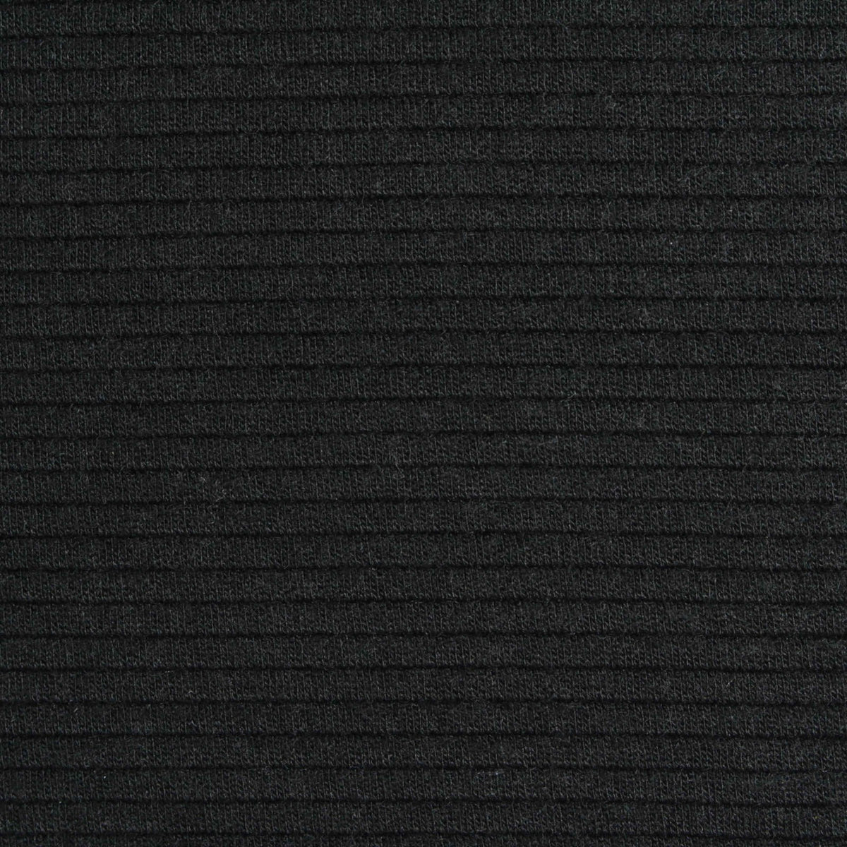 Polyester Stretch Knit Fabric, 315 gsm, 155 cm — Black