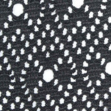 Black Circle Jacquard, Polyester — texture