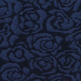 Blue Floral Jacquard, Polyester