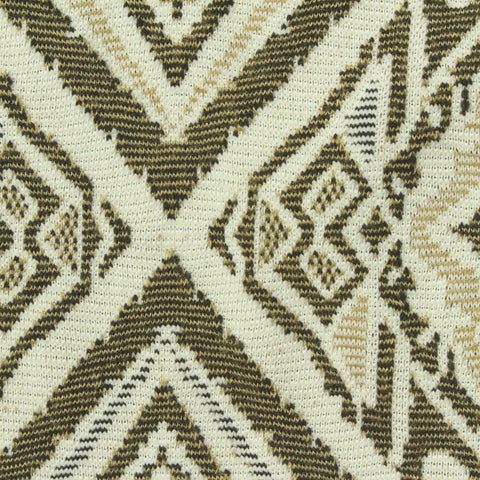 Cream Geometric Jacquard, Poly-Viscose, 250 gsm