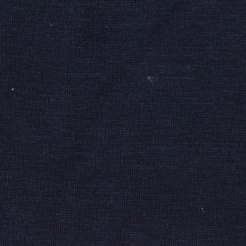 Cotton Polyester Stretch Velvet Fabric, 300 gsm, 150 cm — Navy