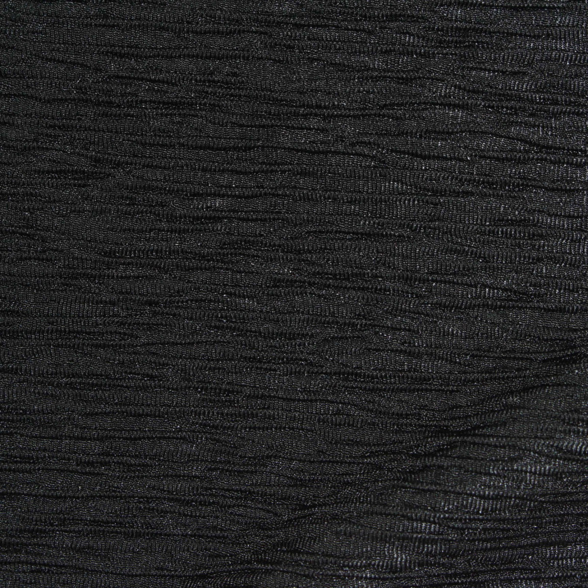 100% Polyester Crepe Fabric, 280 gsm, 160 cm — Black