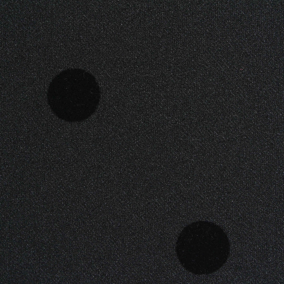 Black Dots Linen-Look, Polyester, 220 gsm