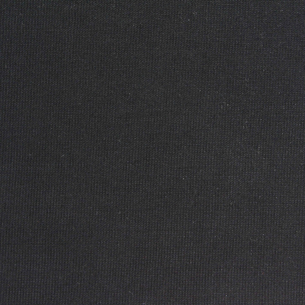 Tencel Lyocell Stretch Rib Knit Fabric, 170 gsm — Black