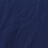 Polyester Stretch Milk Silk Knit Fabric, 170 gsm, 170 cm — Navy
