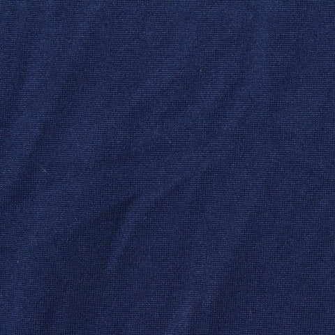 Polyester Stretch Milk Silk Knit Fabric, 170 gsm, 170 cm — Navy