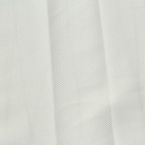 100% Polyester Piqué Knit Fabric, 175 gsm, 180 cm — White