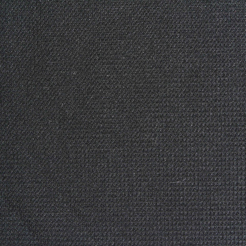 100% Polyester Knit Fabric, 200 gsm, 145 cm — Black