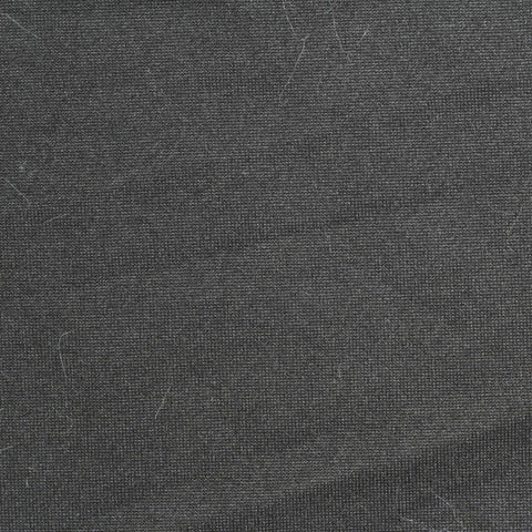 Brushed Polyester Stretch Milk Silk Knit Fabric, 160 gsm, 180 cm — Grey