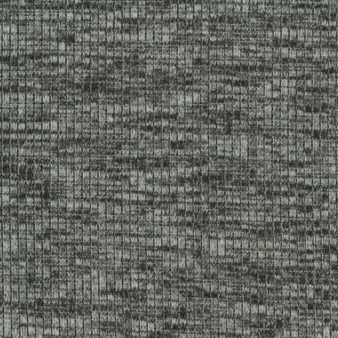 Grey Marl Rib Knit, Polyester, 320 gsm