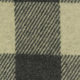 Dark Grey Plaid Jacquard, Poly-Viscose