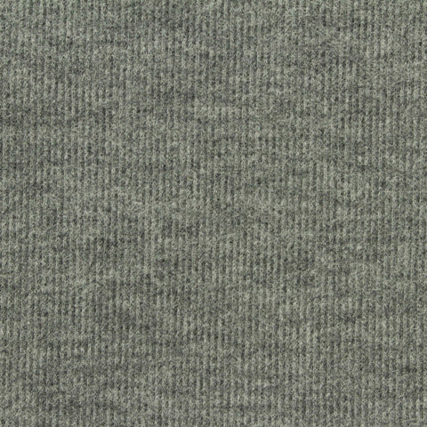 Heather Grey Marl Velvet, Poly-Cotton, 250 gsm