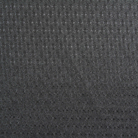 Dark Grey Tone-on-Tone Birdseye Knit, Polyester